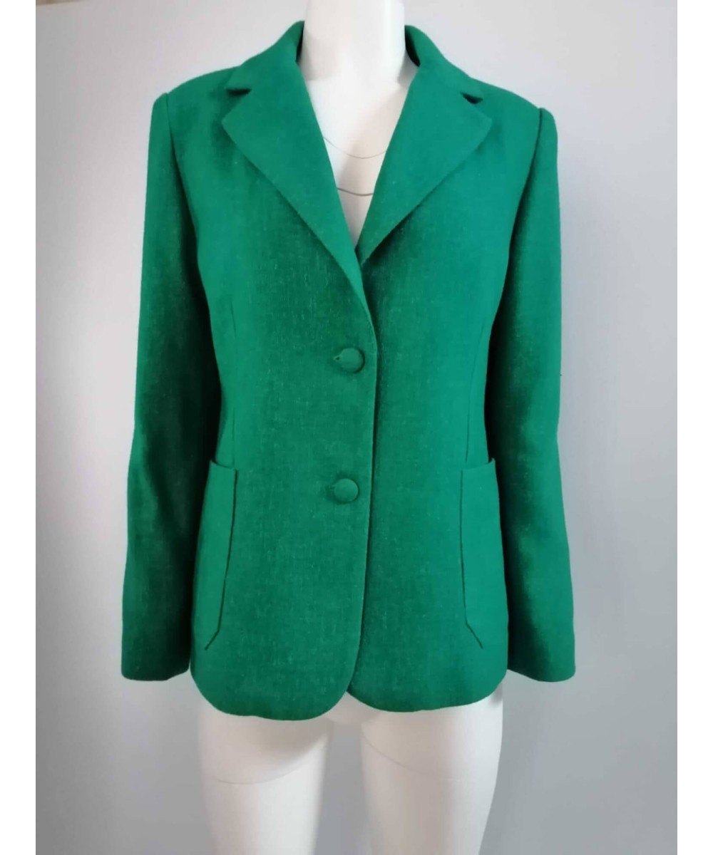 Sacou verde din lana